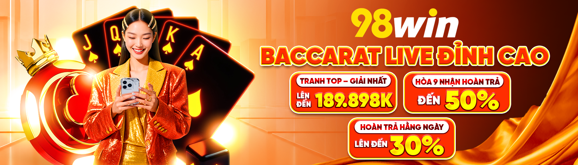 Banner 98win Chính thức